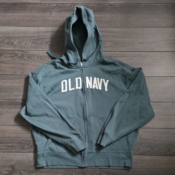 Old Navy Other - Old Navy Teal Full-Zip Hoodie
